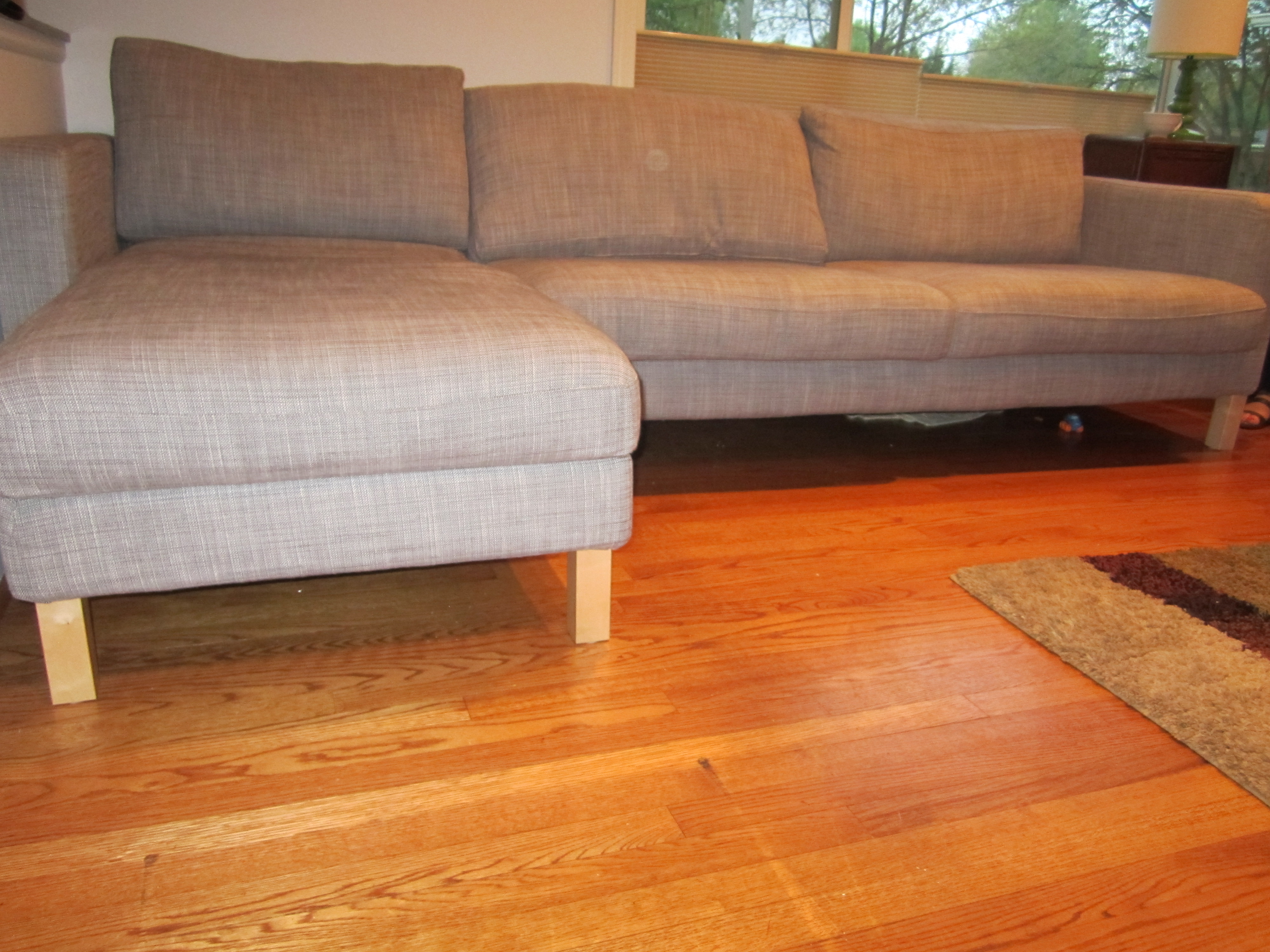 Ikea Karlstad Couch Hack My Mid Century Modest Ranch Make Over